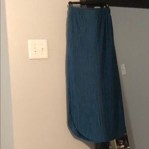 Anthropologie mid calf  length skirt